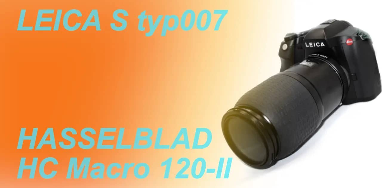 LEICA S with HC f4 120mm Macro II