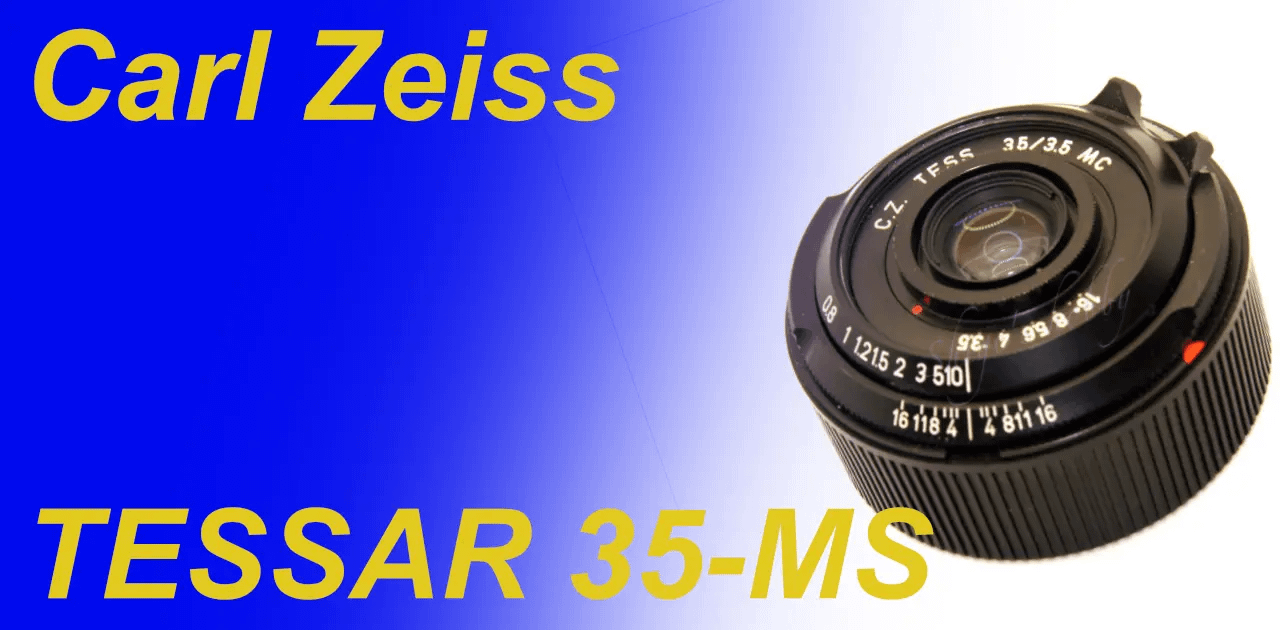 M modified lens Compact Tessar C.Z TESS 35mm
