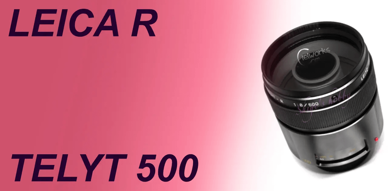Mirror lens MR TELYT R 500mm