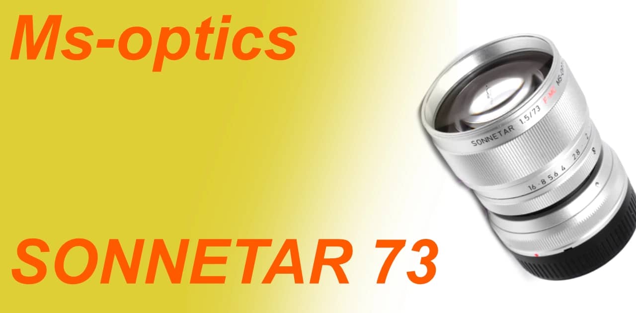 Large aperture, medium telephoto SONNETAR 73mm