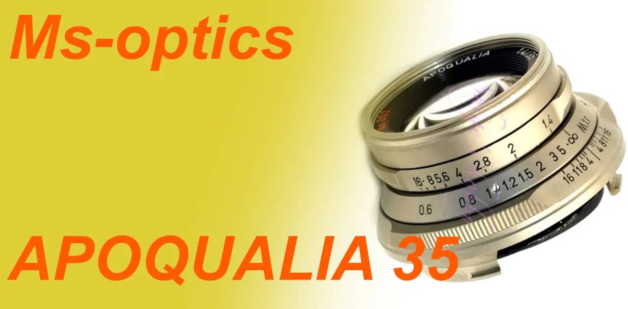 High speed lens APOQUALIA 35mm F1.4
