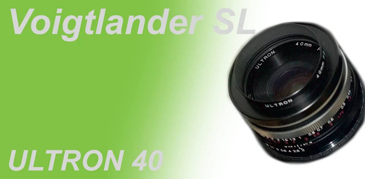 Pancake lens ULTRON SL 40mm F2