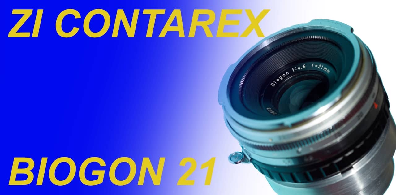 Transparent depiction – CONTAREX BIOGON 21 F4.5