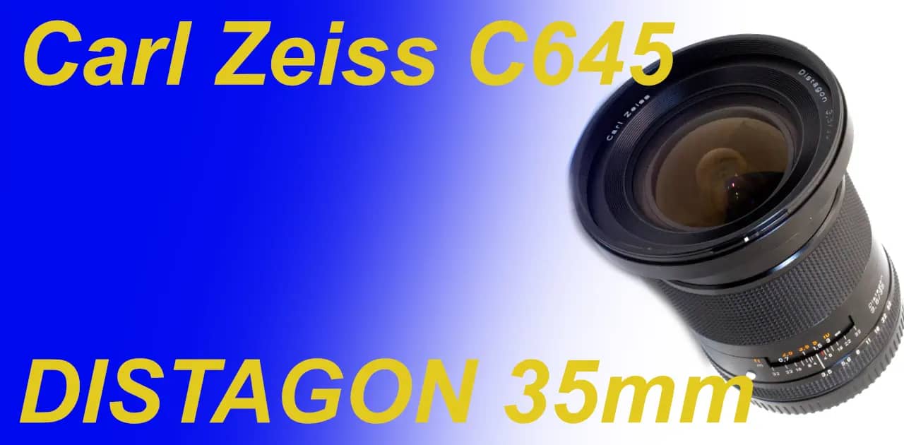 Wide-angle prime: DISTAGON 35 for C645