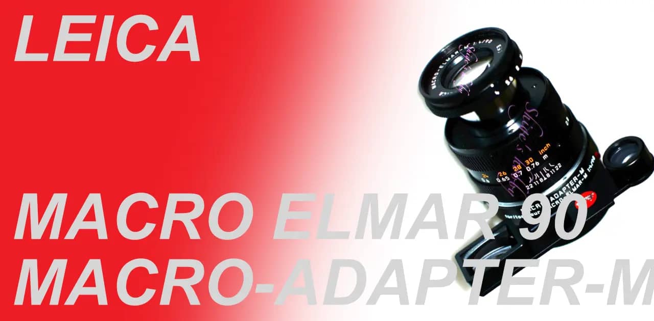 Macro ELMAR 90 with Close-up glasses