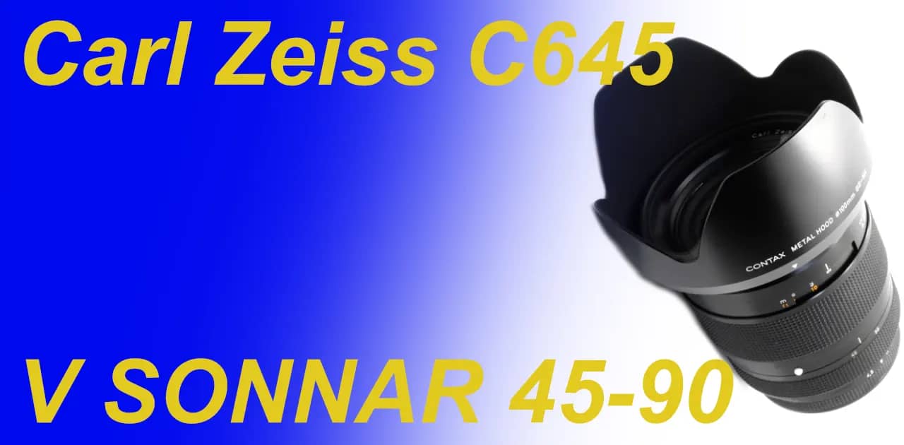Standard zoom: VARIO SONNAR 45-90mm for C645