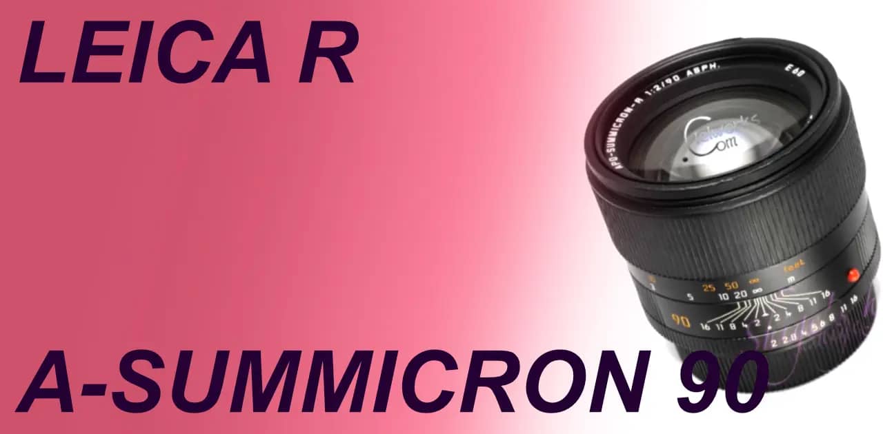 LEICA APO SUMMICRON R 90mm ASPH.