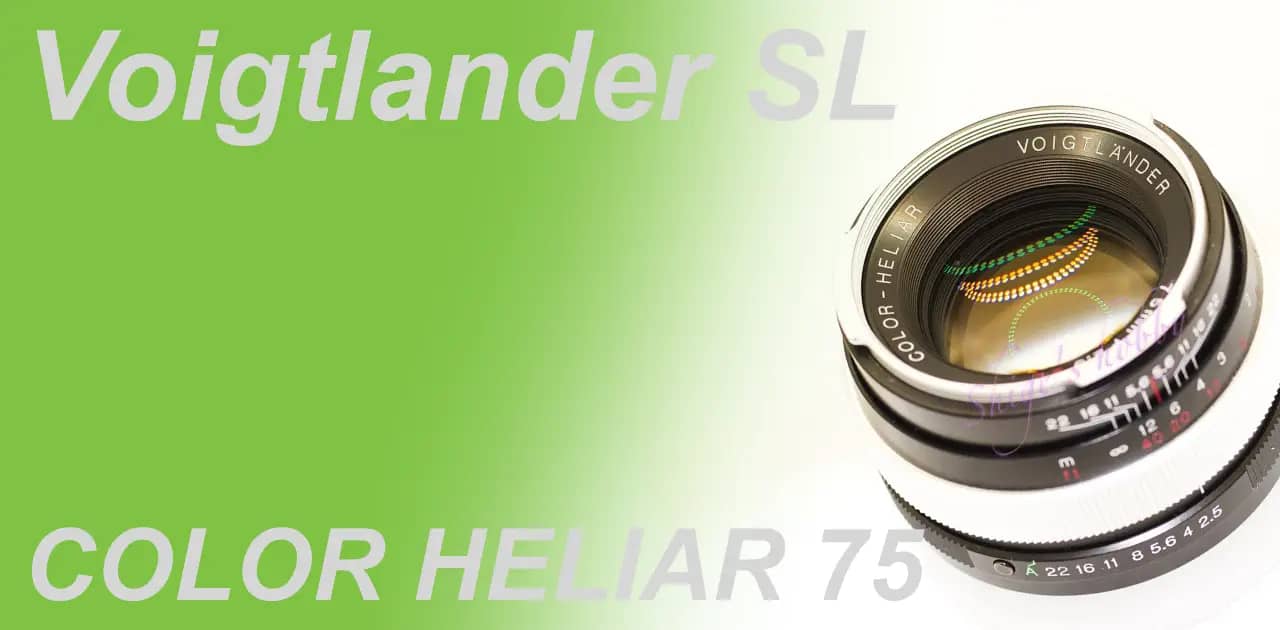 Voigtlander COLOR HELIAR SL 75mm F2.5