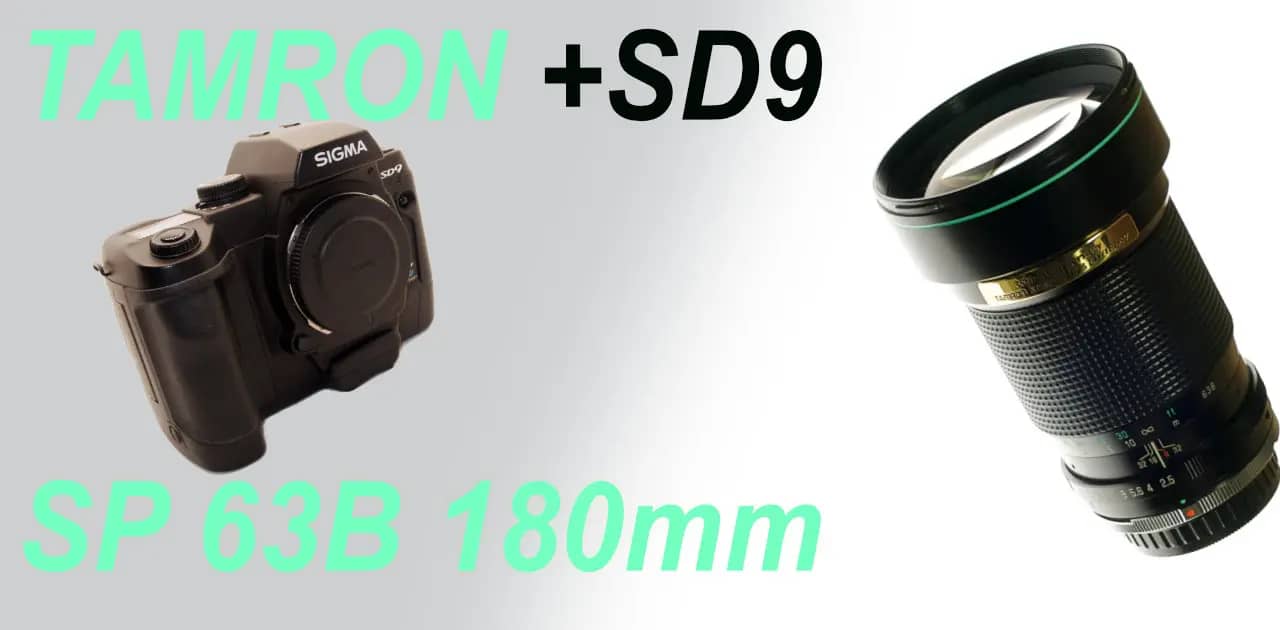 Tamron large aperture telephoto lens + Sigma