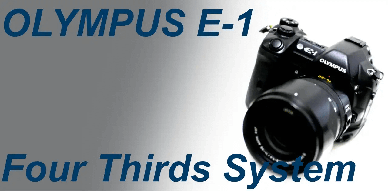 The first Four Thirds camera, the E-1